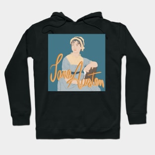 Jane Austen portrait Hoodie